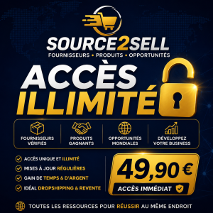 Accès SOURCE2SELL Illimité