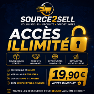 Accès SOURCE2SELL Illimité